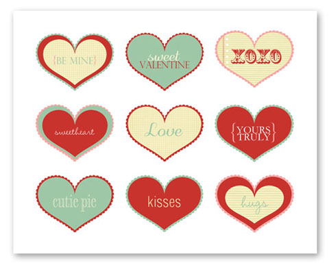 valentine's day printables - simple as that