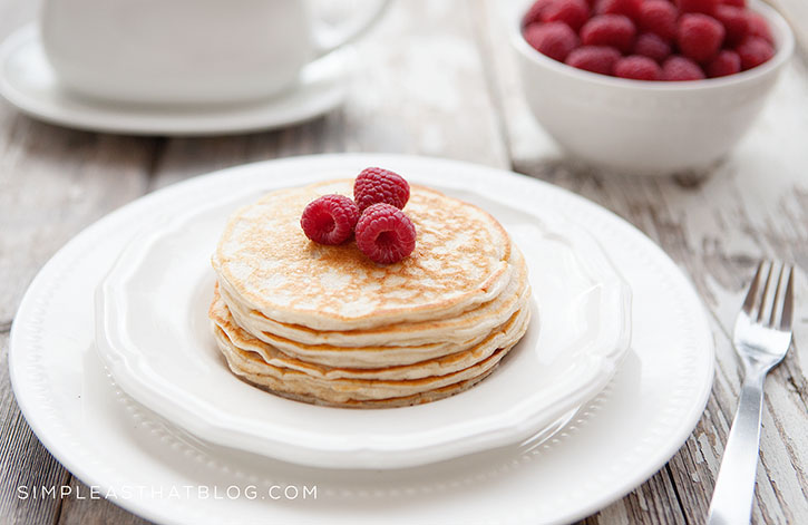 make vanilla simple to whole protein,  how packed blender with These oatmeal healthy  pancakes are pancakes