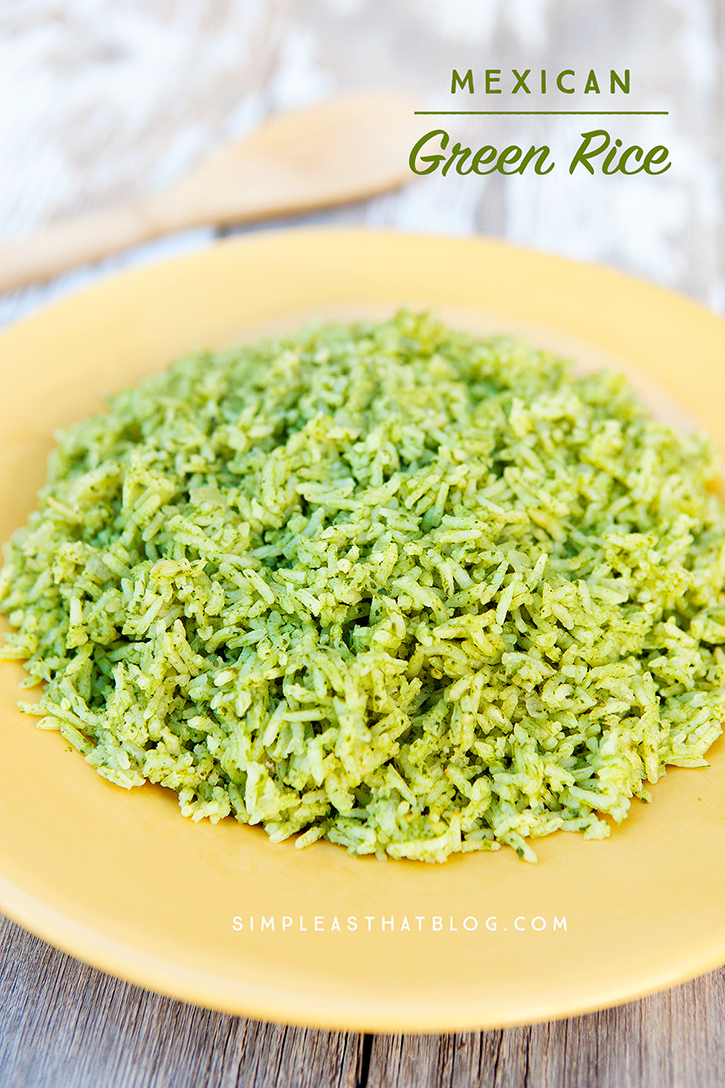 Mexican Green Rice (Arroz Verde) Recipe | simple as that | Bloglovin’