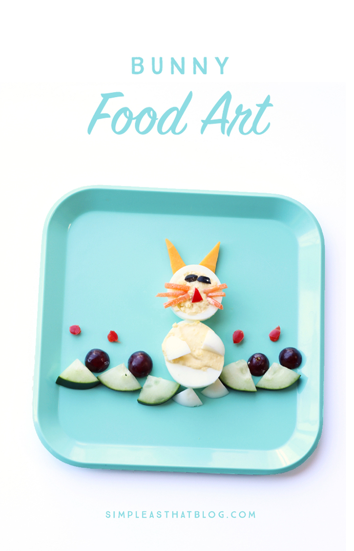 Bunny Food Art