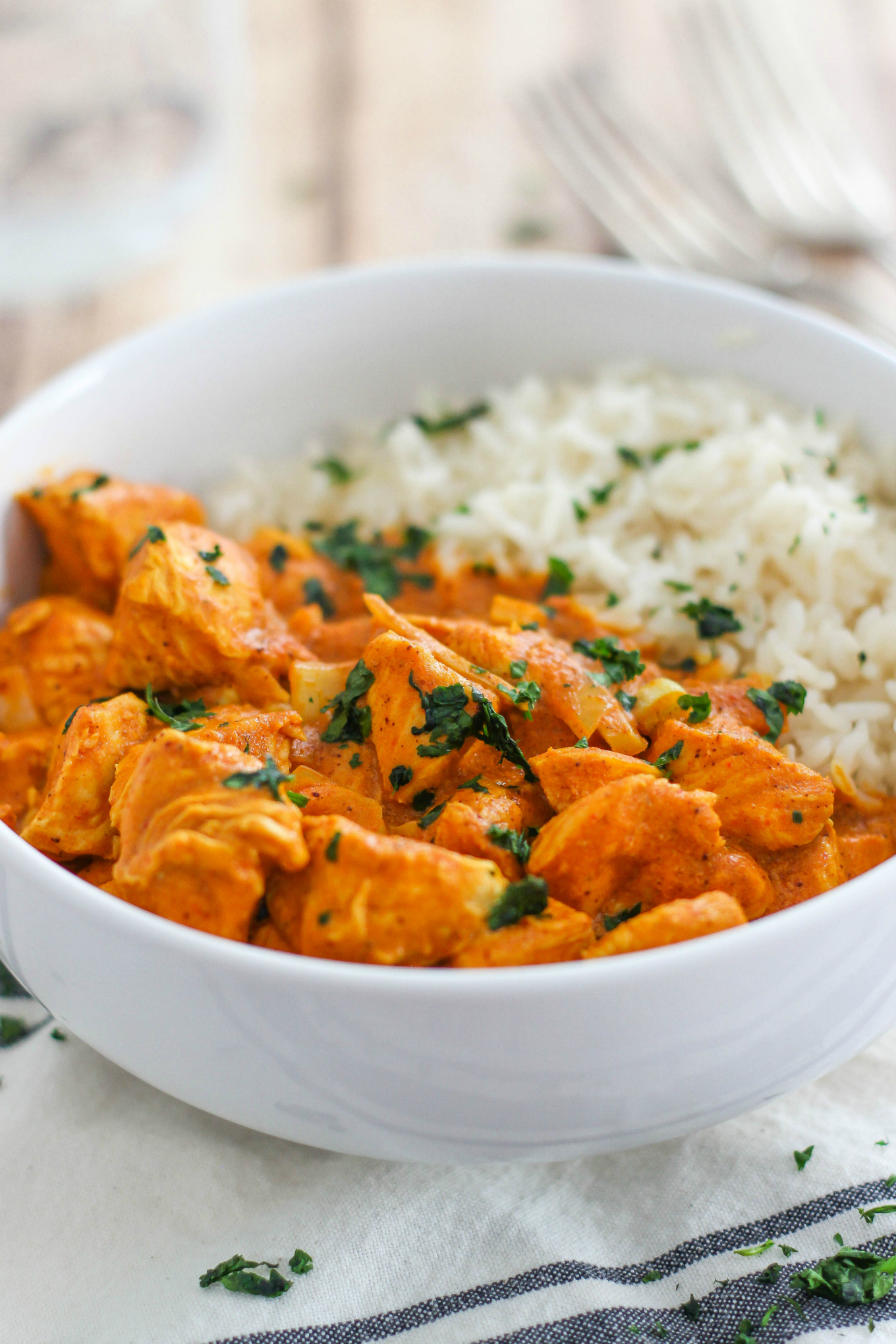 Easy Slow Cooker Butter Chicken