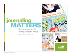 Journaling that Matters: Simple strategies for finding the right words (by Angie Lucas and Kelly Jeppson)
