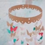 DIY Spring Butterfly Mobile