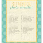 summer photo checklist: a free download