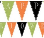 Printable Happy Halloween Bunting