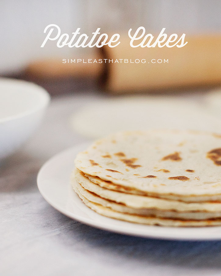 We've enjoyed this traditional Norwegian Lefse or Potatoe Cakes recipe in my family for years! They're simple and delicious and the perfect way to use up those leftover mashed potatoes from Thanksgiving dinner!