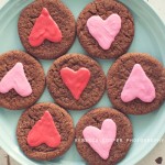 valentine’s ginger crinkles