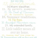 34 Things I’m Thankful for