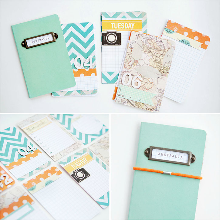 DIY Pocket Travel Journal Tutorial