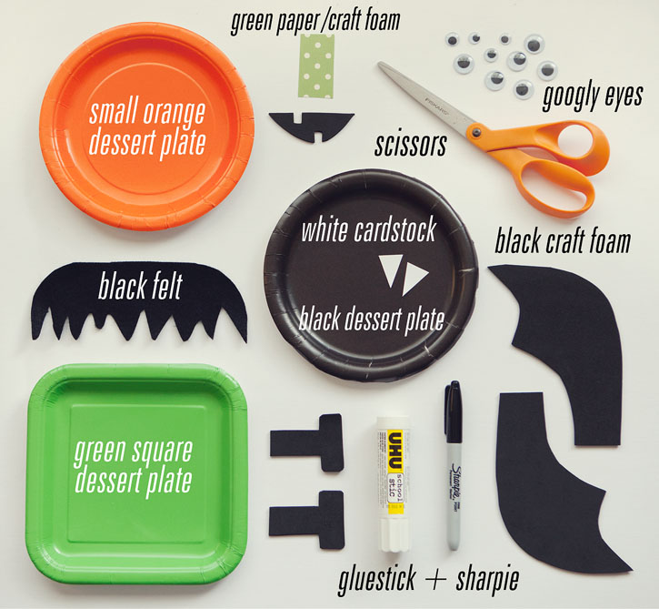 halloween paper plates