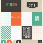 2013 Project Life Pages + Printable Cards