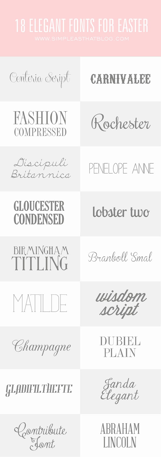 Stylish Fonts