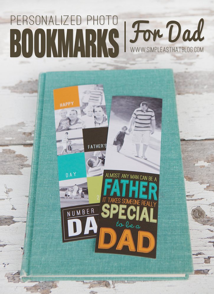 father's day bookmark ideas