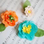 Crepe Paper Flower Tutorial