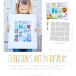 Ways to organize and Display Kids Artwork