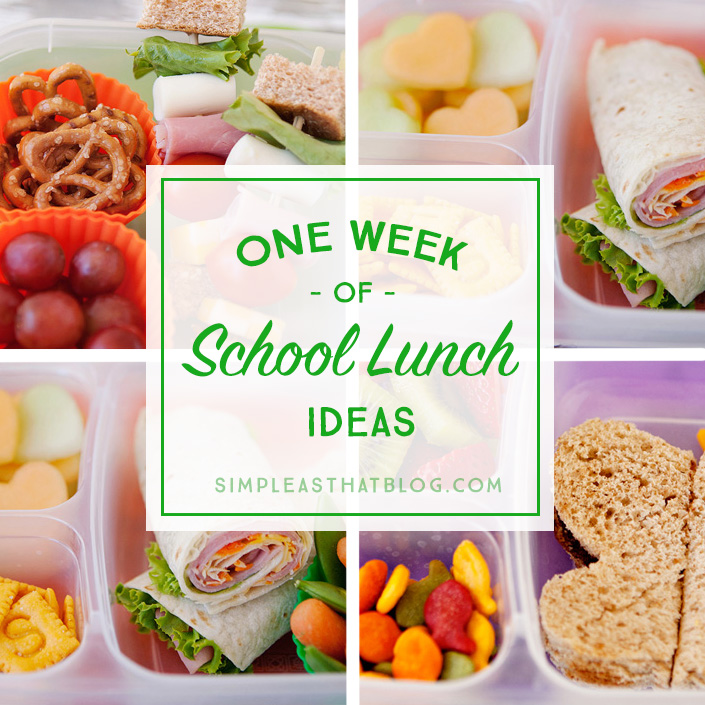 Simple and Healthy School Lunch Ideas