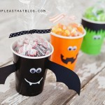 Simple Halloween Treat Cups