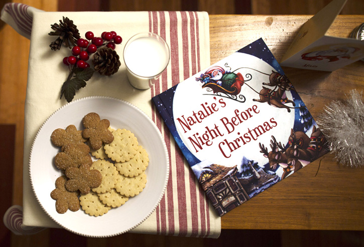 Baking Christmas Cookies Together Personalized Book