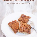 Butter Tart Slices Recipe