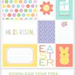 Easter / Spring Journaling and Filler Cards