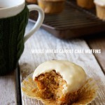 Whole Wheat Carrot Cake Muffins