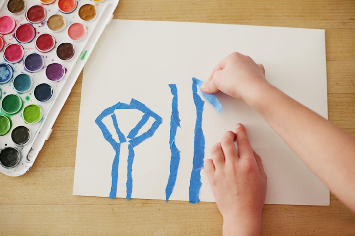 Watercolor Art Lesson For Kids