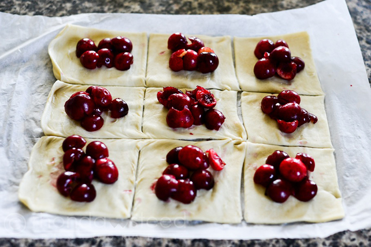 Mini Cherry and Almond Galettes with Summer Fruit