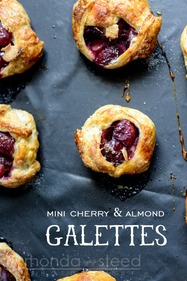 Mini Cherry and Almond Galettes