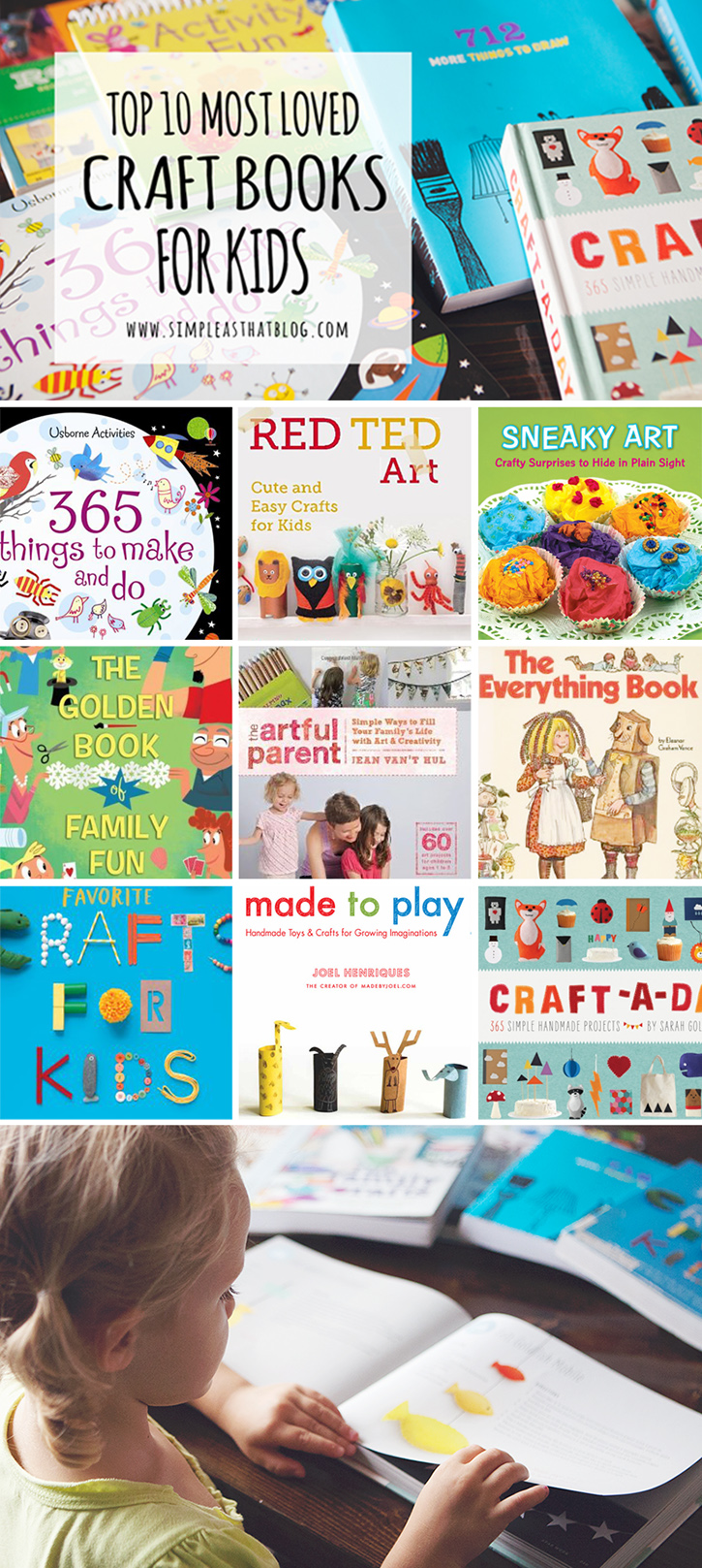 Top 10 Most Loved Craft Books for Kids