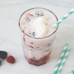 Sparkling Berry Floats