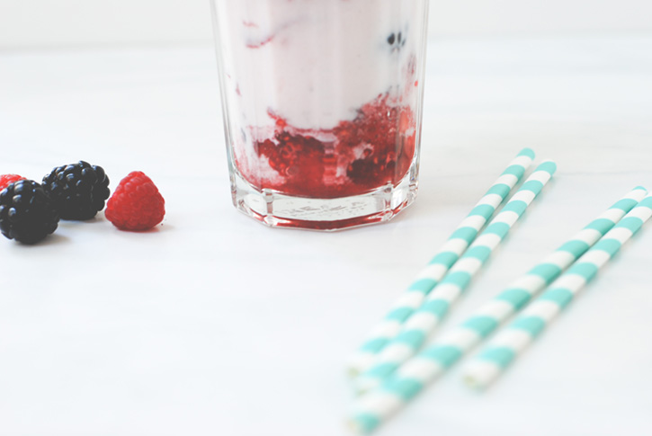 Sparkling Berry Float 