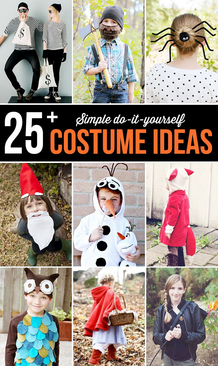 Easy, Last-Minute DIY Halloween Costumes for Kids that Won't Break