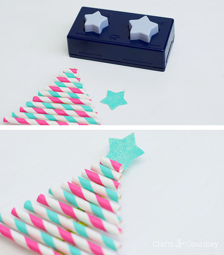 Cute And Easy Paper Straw Christmas Tree Ornaments Kids Craft - Raising  Veggie Lovers