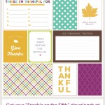 Giving Thanks  Journaling and Filler Cards for Thanksgiving