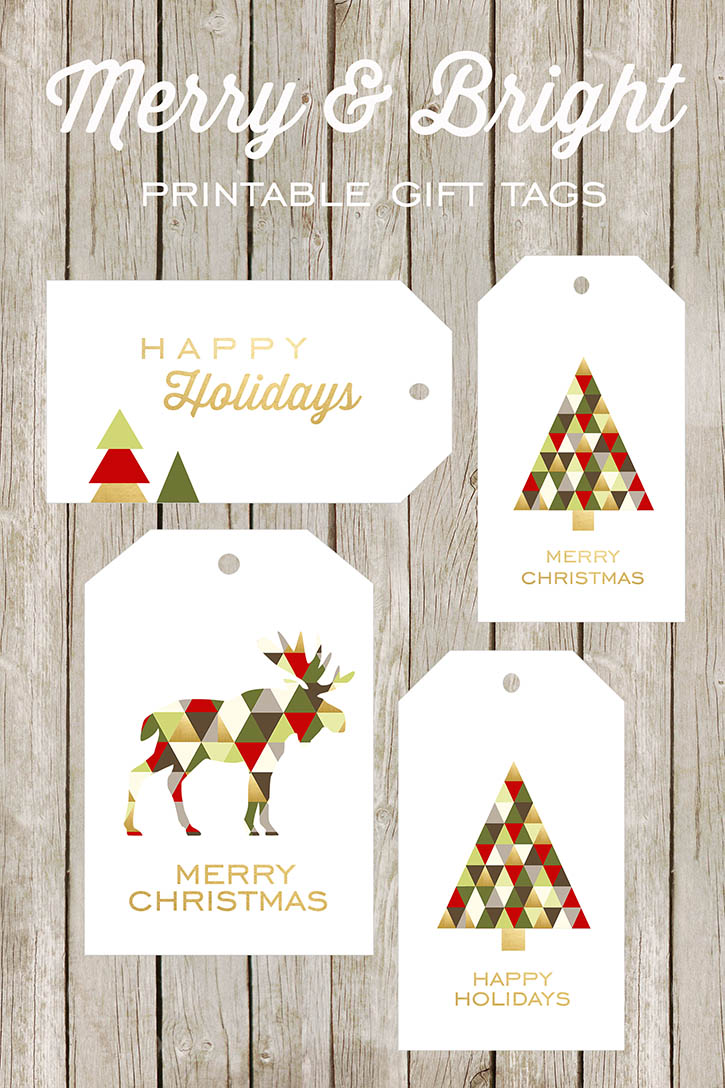 150+ Free Printable Christmas Gift Tags Inspired Her Way