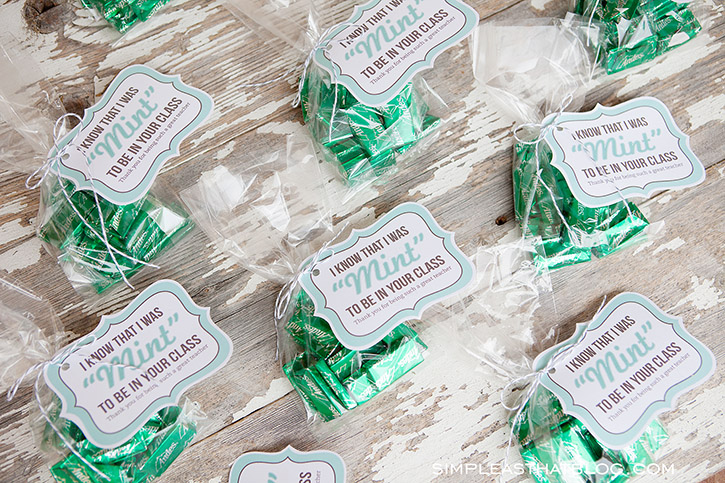 Free Printable Mint To Be Tags