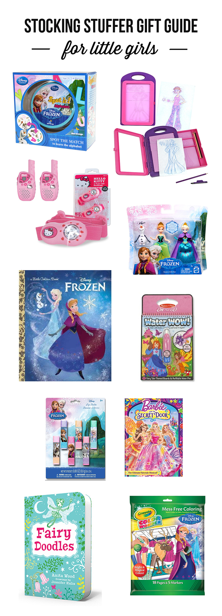 stocking stuffer ideas for 5 year old girl