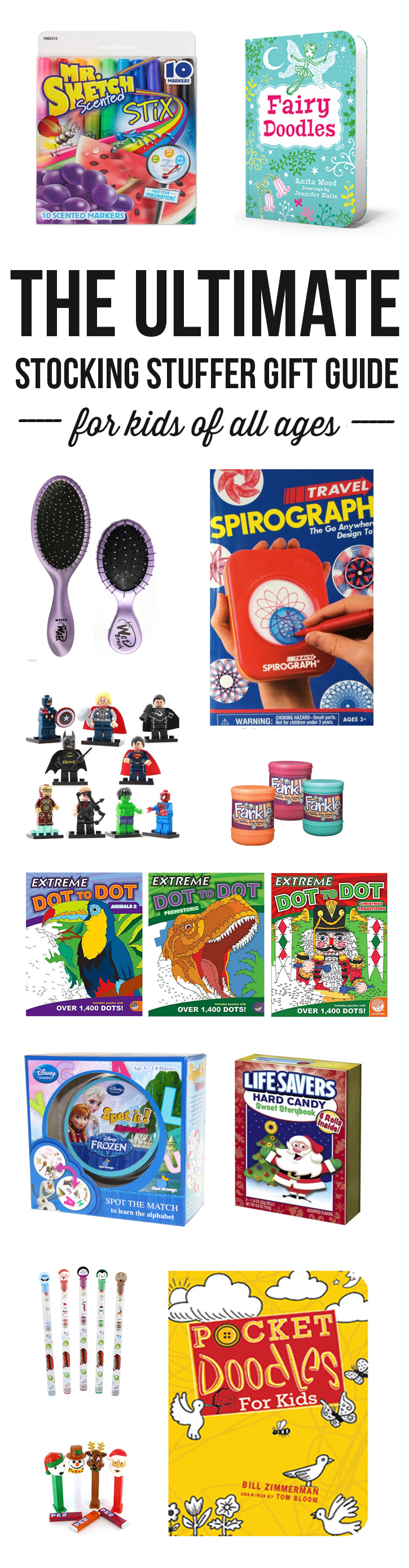 40+ unique and memorable stocking stuffer ideas for kids of all ages!
