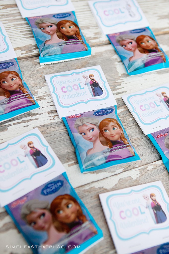 Free Printable Disney Frozen Valentines