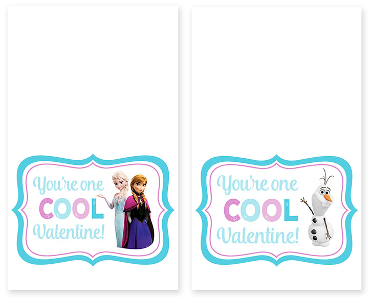 Free Disney Valentines Day Card Printables