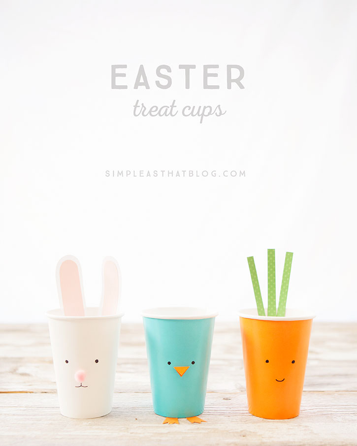 Simple Easter Treat Cups