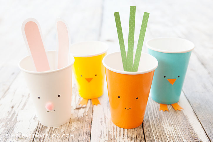 Simple Easter Treat Cups