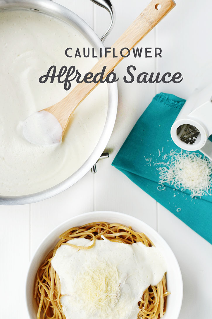 Creamy Cauliflower Alfredo Sauce