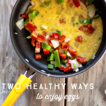 Two Healthy Breakfast Ideas Using Eggs