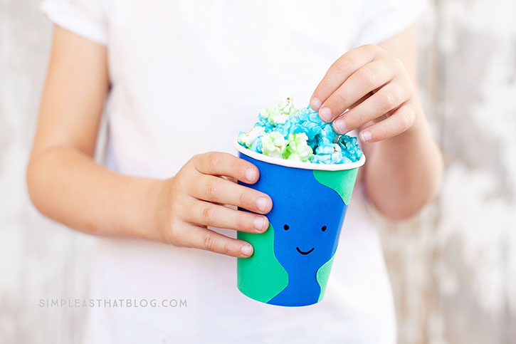 Easy Earth Day Treat Cups