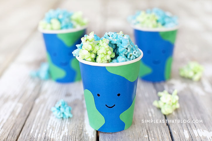 Enkla Earth Day Treat Cups