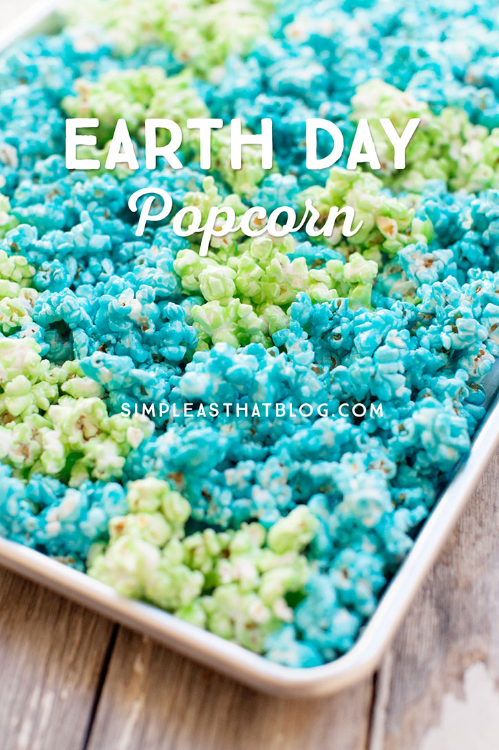 Earth Day Popcorn