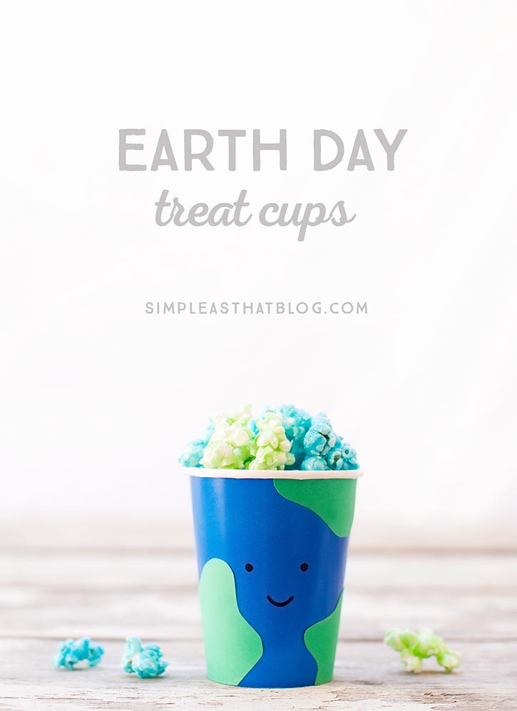 Easy Earth Day Treat Cups