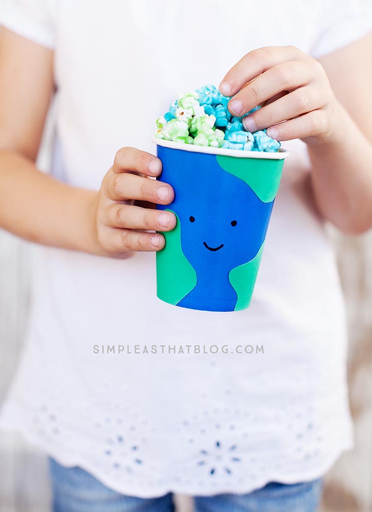 Enkla Earth Day Treat Cups