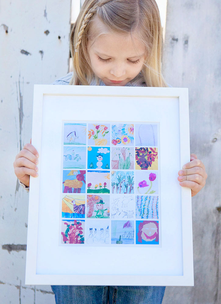 The school year is winding down and backpacks full of artwork and school projects are starting to come home! Learn how to digitize and display your child's art and cut down on paper clutter with these simple tips.